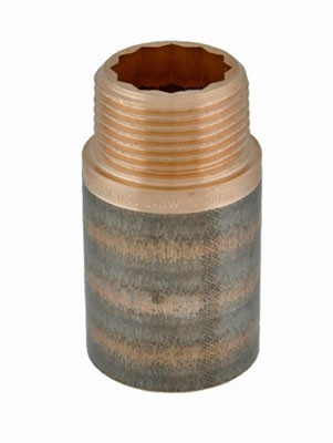 Удлинитель Viega 440305 гш бронза 1/2" 150 мм