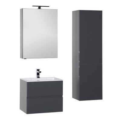 Aquanet Алвита 70 00183990 зеркало, серый антрацит