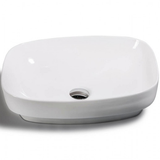 Тумба с раковиной Black&White Universe U915.1600L 160 L 9151600 подвесная Glossy light grey