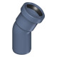 Отвод PKB DN40, 30°, синий POLOPLAST POLO-KAL NG (P2111)  (P2111)