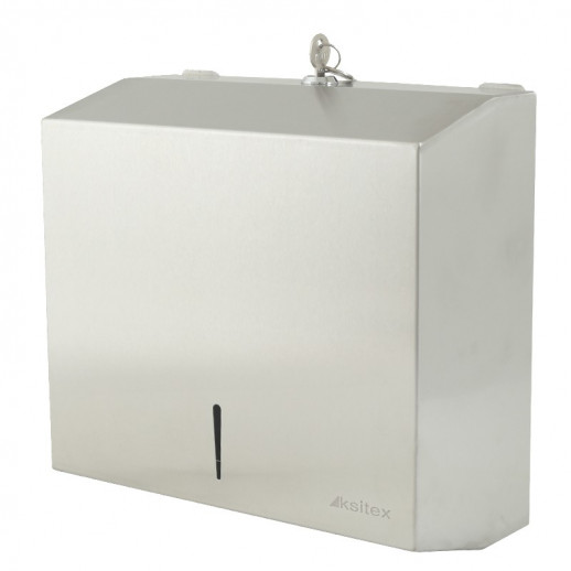 Ksitex TH-5821 SS диспенсер бумажных полотенец Z сложения