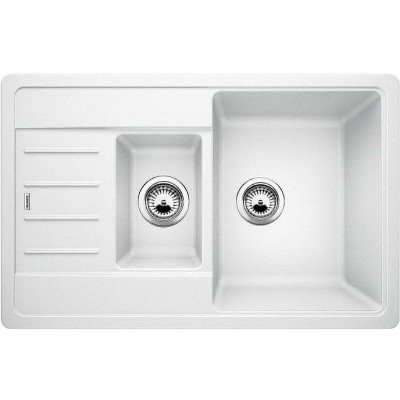 Мойка для кухни Blanco Legra 6 S Compact 521304 белая ис-ный камень прямоугольная