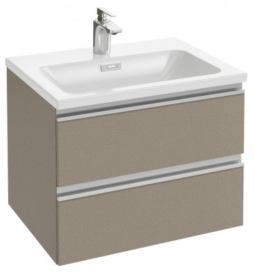 Мебель для раковины-столешницы 60 см, 2 выдвижных ящика, нежный аквамарин, Jacob Delafon «VOX» (EB2030-RA-M43)