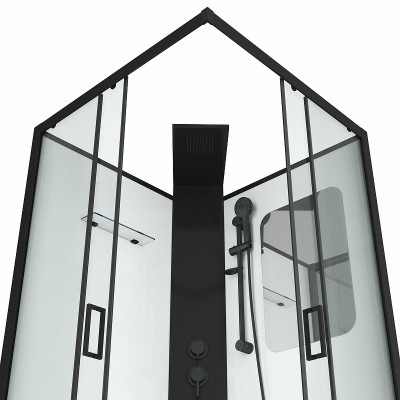 Душевая кабина Grossman Elegans 100x100 GR250Q без гидромассажа квадратная