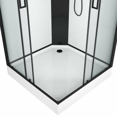 Душевая кабина Grossman Elegans 100x100 GR250Q без гидромассажа квадратная