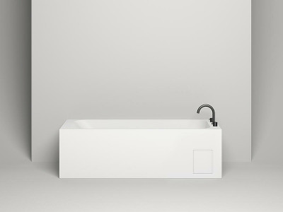 Ванна из искусственного камня Salini Orlanda Kit 170х70 102111G белая глянцевая прямоугольная