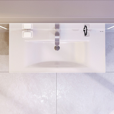 Тумба под раковину AM.PM X-Joy 100 M85AFHX1002BM подвесная Черная матовая