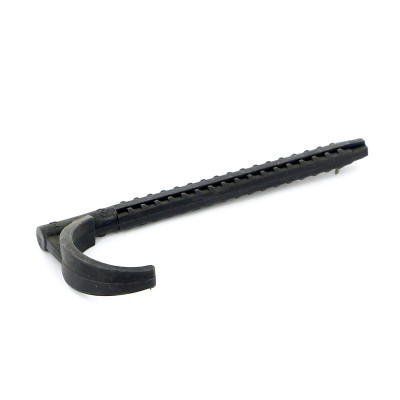 Дюбель-крюк UNI-FITT одинарный 8 x 90 для фиксации труб (пластик) (854S0809)