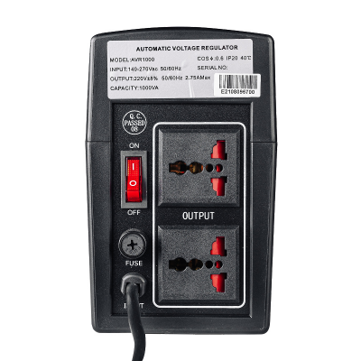 Стабилизатор напряжения HUBERT AVR 500 (пластиковый корпус) (6756764)