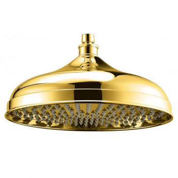 Верхний душ Cezares CZR-H-SP21-03, диаметр 290 мм, золото