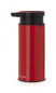 Brabantia 106989 диспенсер для жидкого мыла, 9.5*6.5*16.4см, пламенно-красный