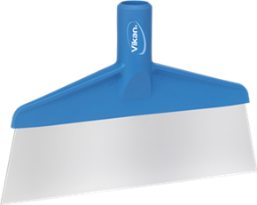 Скребок с рабочей пластиной из нержавейки для столов и полов, 260 мм