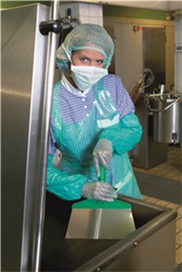 Скребок с рабочей пластиной из нержавейки для столов и полов, 260 мм