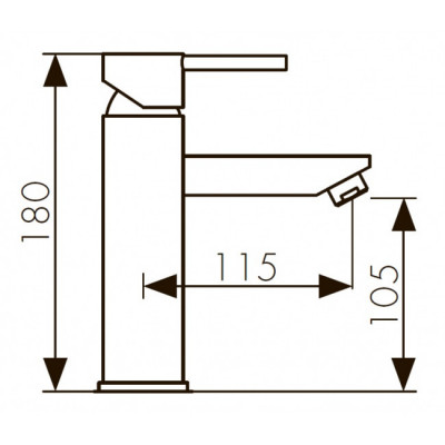 Смеситель для раковины KAISER Sensor (38211) хром