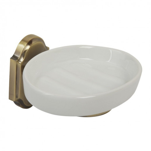Veragio Stanford Bronzo VR.STD-7750.BR мыльница настенная, бронза/ керамика