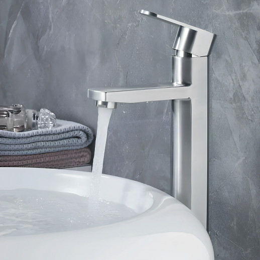 Смеситель для раковины Haiba HB11806 (нерж сталь)