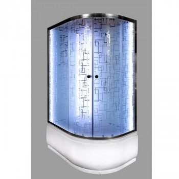 Душевая кабина Deto ЕМ 4511 N LED 110x80 см с led-подсветкой
