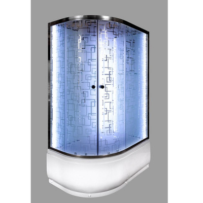 Душевая кабина Deto ЕМ 4511 N LED 110x80 см с led-подсветкой