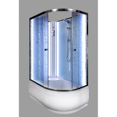 Душевая кабина Deto ЕМ 4511 N LED 110x80 см с led-подсветкой