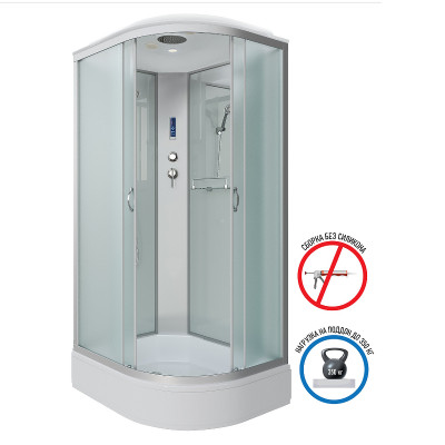 Душевая кабина Niagara Classic 120х90 L NG-33294-14LP асимметричная