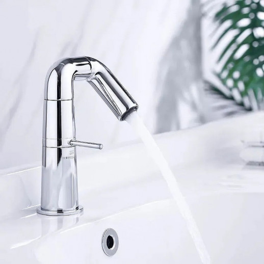 Смеситель для раковины Haiba HB10813 (латунь) хром