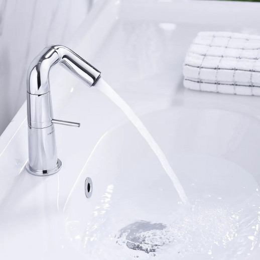 Смеситель для раковины Haiba HB10813 (латунь) хром