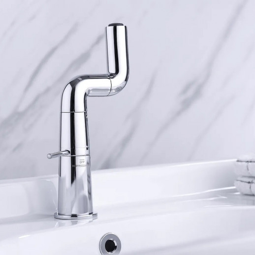 Смеситель для раковины Haiba HB10813 (латунь) хром