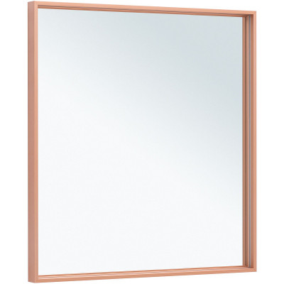 Зеркало в ванную Allen Brau Liberty 80 1.330014.60 с подсветкой медь браш с сенсорным выкл прямоугольное