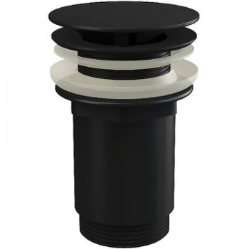 Донный клапан Ravak X01762 черный матовый для раковины