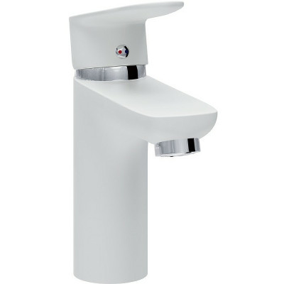 Смеситель для раковины Aringa Рейн AR02011WH белый