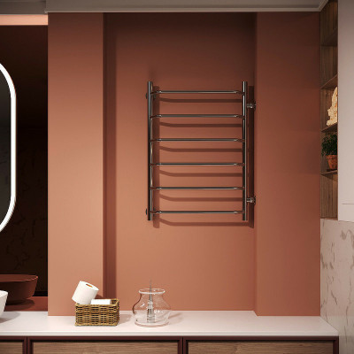 Полотенцесушитель водяной Aringa Римини 50x80x50 AR03021CH хром лесенка