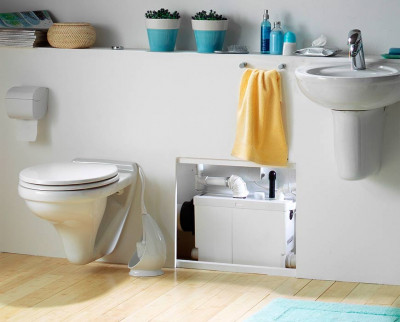 Насос-измельчитель SFA SANIPACK, 220 В, 400Вт, Тмакс. +50°C (подвесной унитаз, умывальник, душ, биде)