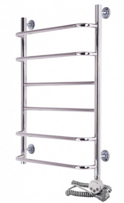 Электрический полотенцесушитель Акванерж Скоба прямая 400х500, хром