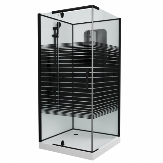 Душевая кабина GROSSMAN GR271QL/R 90x90х205 см низкий поддон