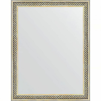 Зеркало настенное Evoform Definite 45х35 BY 1327 в багетной раме Витое золото 28 мм