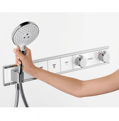 Термостатический смеситель для ванны 15357000 Hansgrohe RainSelect (хром)