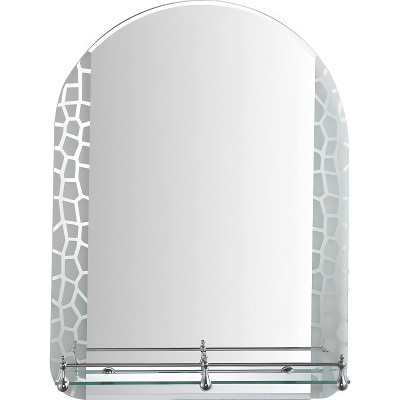 Зеркало в ванную Frap 45 F694 серое прямоугольное