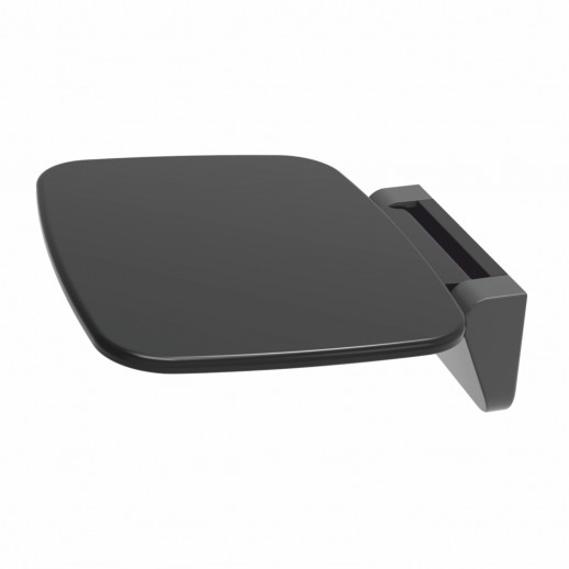 Сиденье для душа 350х330х50 WasserKRAFT (SS402), черный