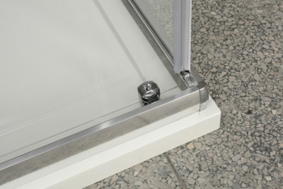 Душевой уголок BelBagno UNO-AH-1-100/80-P-Cr прямоугольный 100x80x185 см. хром