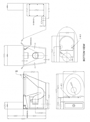 Матовый унитаз Nofer 13016.S