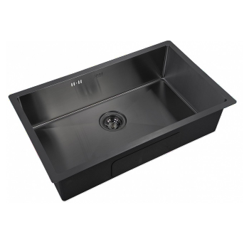 Zorg Inox PVD 7444 GRAFIT кухонная мойка, графит