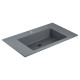 Раковина Vincea VCB-13800G из кварца серая  (VCB-13800G)