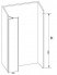 Душевая стенка RGW Z-09 40 06220904-11 прозрачная профиль хром