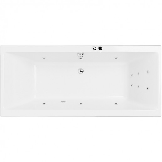 Ванна акриловая Excellent Pryzmat 150x75 WAEX.PRY15.LINE.CR с гидромассажем прямоугольная