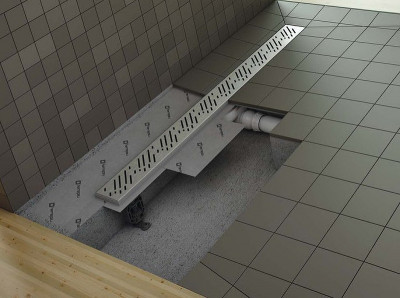 Душевая плита Radaway RadаDrain 119x79 5DLA1208A/5R095R с решеткой Rain