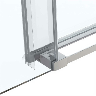 Душевой угол Vincea Como Soft 130x100 VSR-1CS1013CL пр-ль хром стекло прозрачное