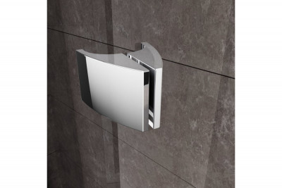 RAVAK Pivot 03G40100Z1 душевая дверь одноэлементная PDOP1-80, ручки хром, белая/транспарент/стекло
