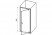 RAVAK Pivot 03G40100Z1 душевая дверь одноэлементная PDOP1-80, ручки хром, белая/транспарент/стекло