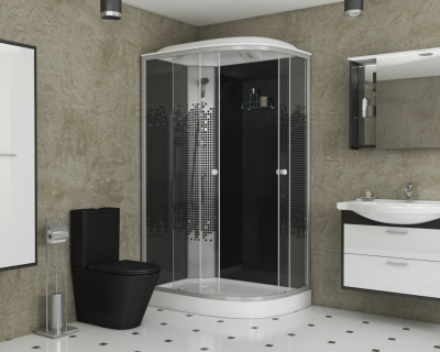 Душевая кабина Niagara Eco NG-4512-08L/R 120x80х215 см низкий поддон