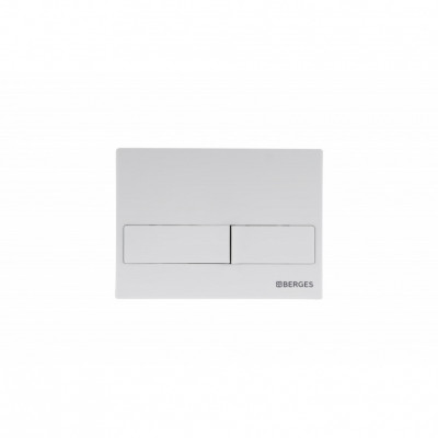 Инсталляция BERGES для скрытого монтажа NOVUM L1 с кнопкой белая